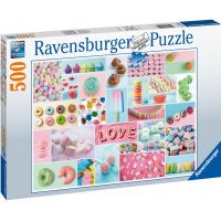 Ravensburger Puzzle Sladká koláž 500 dielikov 2