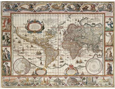 Ravensburger Puzzle Mapa sveta 2000 dielikov