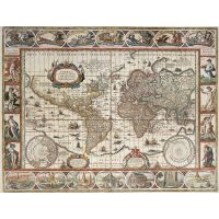 Ravensburger Puzzle Mapa sveta 2000 dielikov
