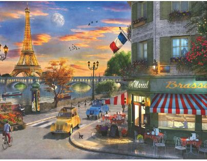 Ravensburger Puzzle Maľovaná scenéria 2000 dielikov