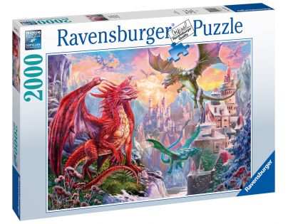 Ravensburger Puzzle Mystický drak 2000 dielikov