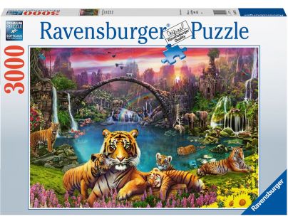 Ravensburger Puzzle Divočina s kvetinami 3000 dielikov