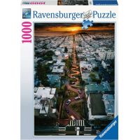 Ravensburger Puzzle 167326 Ulice San Francisca 1000 dielikov 2
