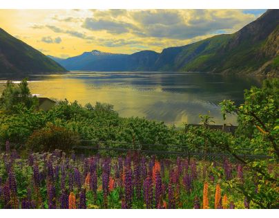 Ravensburger Puzzle Škandinávia Fjord v Nórsku 1000 dielikov