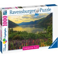 Ravensburger Puzzle Škandinávia Fjord v Nórsku 1000 dielikov 2