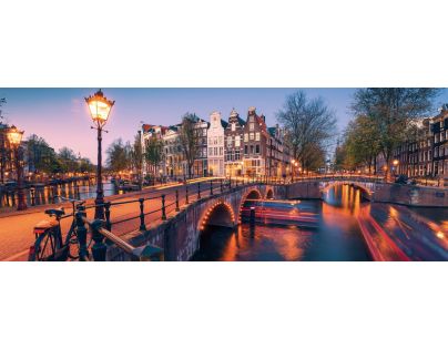 Ravensburger Puzzle panoramatic Amsterdam 1000 dielikov