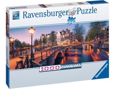 Ravensburger Puzzle panoramatic Amsterdam 1000 dielikov