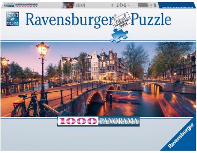 Ravensburger Puzzle panoramatic Amsterdam 1000 dielikov