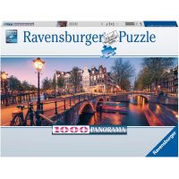 Ravensburger Puzzle panoramatic Amsterdam 1000 dielikov 3
