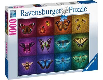 Ravensburger Puzzle Krásny okrídlený hmyz 1000 dielikov