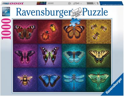 Ravensburger Puzzle Krásny okrídlený hmyz 1000 dielikov