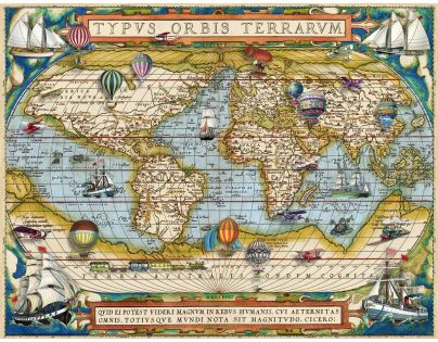 Ravensburger Puzzle Cesta okolo sveta 2000 dielikov