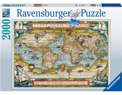 Ravensburger Puzzle Cesta okolo sveta 2000 dielikov