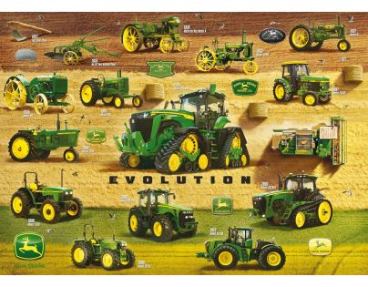 Ravensburger Puzzle John Deere Vtedy a teraz 1000 dielikov