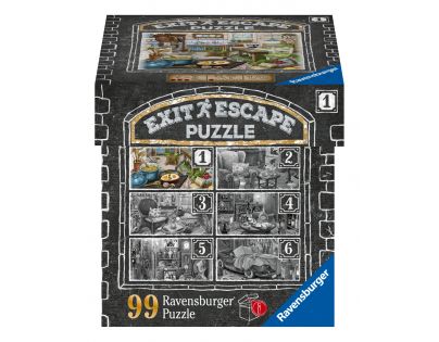 Ravensburger Puzzle Exit Kuchyňa 99 dielikov