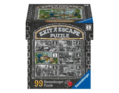 Ravensburger Puzzle Exit Zimná záhrada 99 dielikov