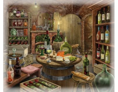 Ravensburger Puzzle Exit Vínna pivnica 99 dielikov