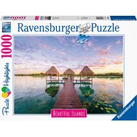 Ravensburger Puzzle Nádherné ostrovy Tropický raj 1000 dielikov 2