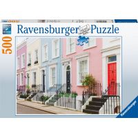 Ravensburger Puzzle Farebné mestské domy v Londýne 500 dielikov 2