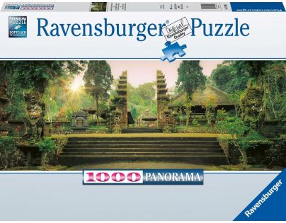 Ravensburger Puzzle panorama Bali Chrám Pura Luhur 1000 dielikov