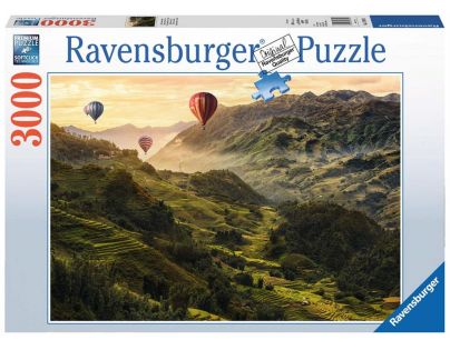 Ravensburger Ryžové terasy v Ázii 3000 dielikov