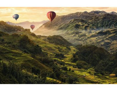 Ravensburger Ryžové terasy v Ázii 3000 dielikov