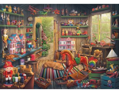 Ravensburger Puzzle Starodávne hračky 1000 dielikov