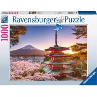 Ravensburger Puzzle Výhľad na japonské mesto 1000 dielikov 2