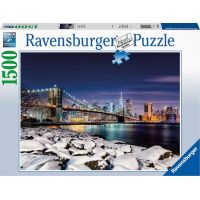 Ravensburger Puzzle Zima v New Yorku 1500 dielikov 2