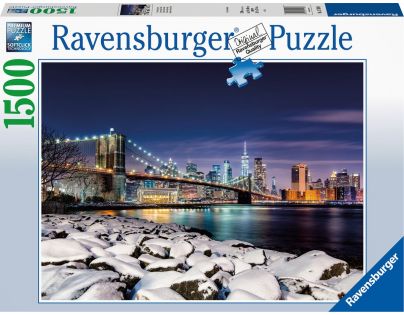 Ravensburger Puzzle Zima v New Yorku 1500 dielikov