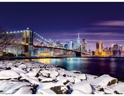 Ravensburger Puzzle Zima v New Yorku 1500 dielikov