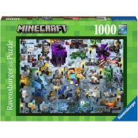Ravensburger puzzle Challenge Puzzle Minecraft 1000 dielikov 2