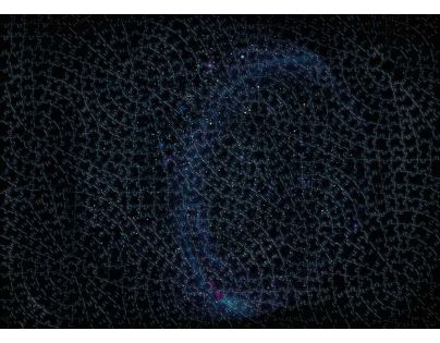 Ravensburger Puzzle Krypt Vesmírna žiara 881 dielikov