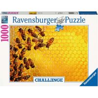 Ravensburger Puzzle Challenge Puzzle Včely na medovej pláste 1000 dielikov 2