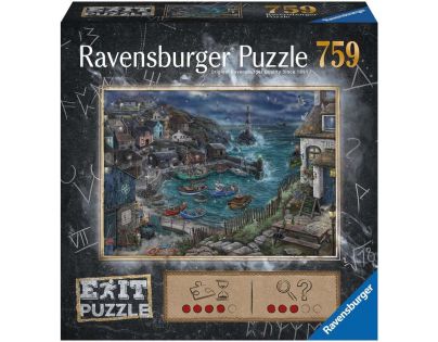 Ravensburger Puzzle Exit puzzle Maják pri prístave 759 dielikov