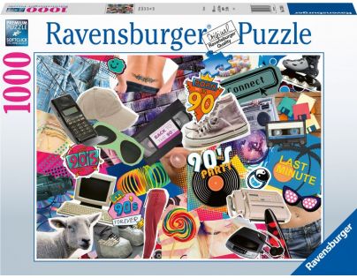 Ravensburger Puzzle 90. roky 1000 dielikov