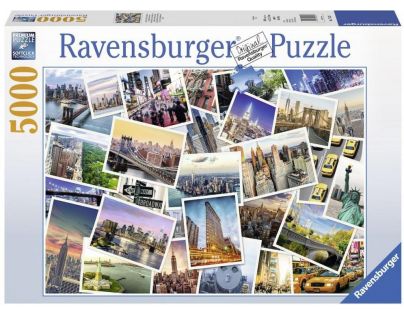 Ravensburger New York the City Never Sleeps 5000 dielov
