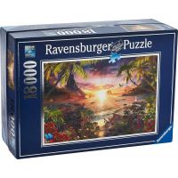 Ravensburger Puzzle Západ slnka v raji 18000 dielikov 2