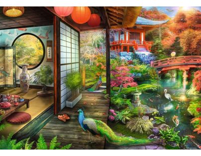 Ravensburger Puzzle Japonská záhrada 1000 dielikov