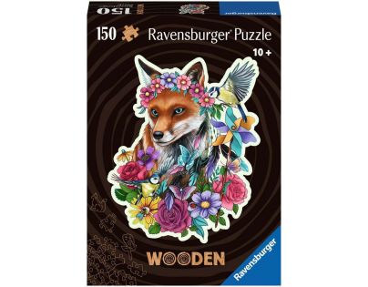 Ravensburger Puzzle drevené puzzle Farebná líška 150 dielikov