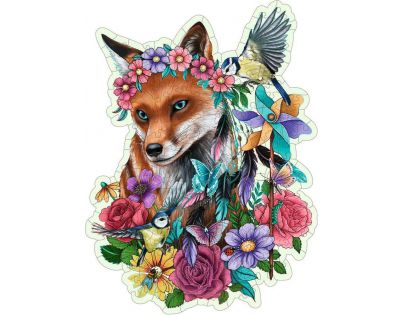 Ravensburger Puzzle drevené puzzle Farebná líška 150 dielikov
