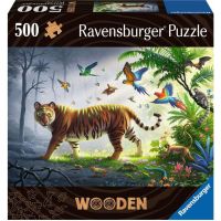 Ravensburger Puzzle drevené Tiger v džungli 500 dielikov 2
