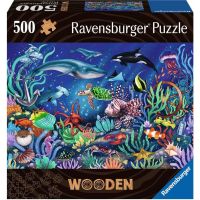 Ravensburger Puzzle drevené Podmorský svet 500 dielikov 2