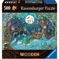 Ravensburger Puzzle drevené Kúzelný les 500 dielikov 2