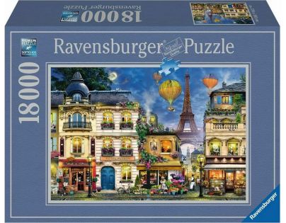 Ravensburger puzzle 178292 Paríž 18000 dielikov