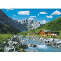 Ravensburger puzzle Rakúske hory 1000 dielikov
