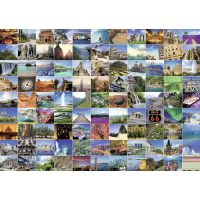RAVENSBURGER 99 nádherných míst na Zemi 1000 dílků 2