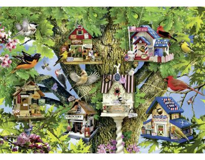 Ravensburger 196913 Vtáčie dediny 1000 dielikov