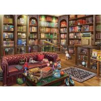 Ravensburger Puzzle Útulná knižnica 1000 dielikov