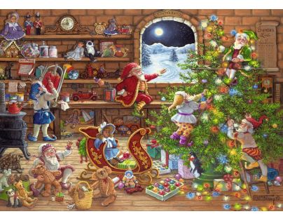 Ravensburger 198825 Odpočítávání Vánoc 1000 dílků